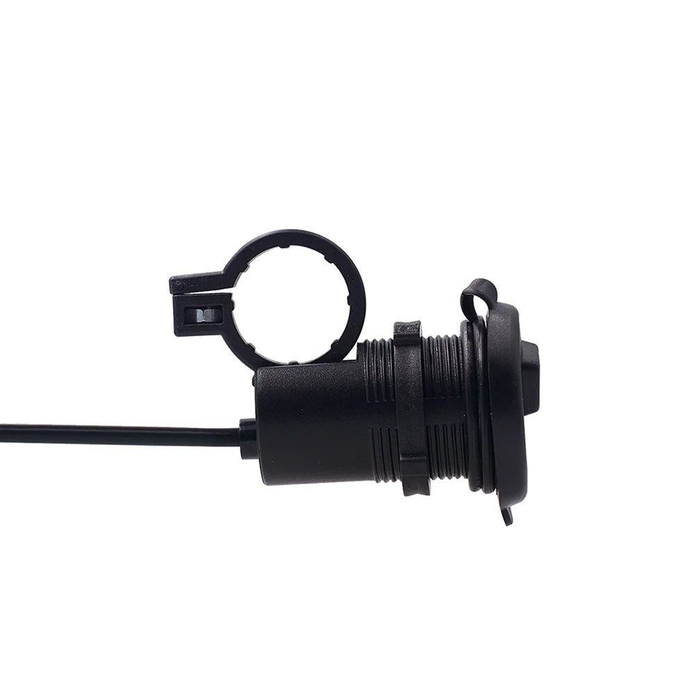 

Motorcycle USB Charger DC 12V Single Port USB Car Charger with Switch and Indication Light Cigarette Lighter Socket Plug For