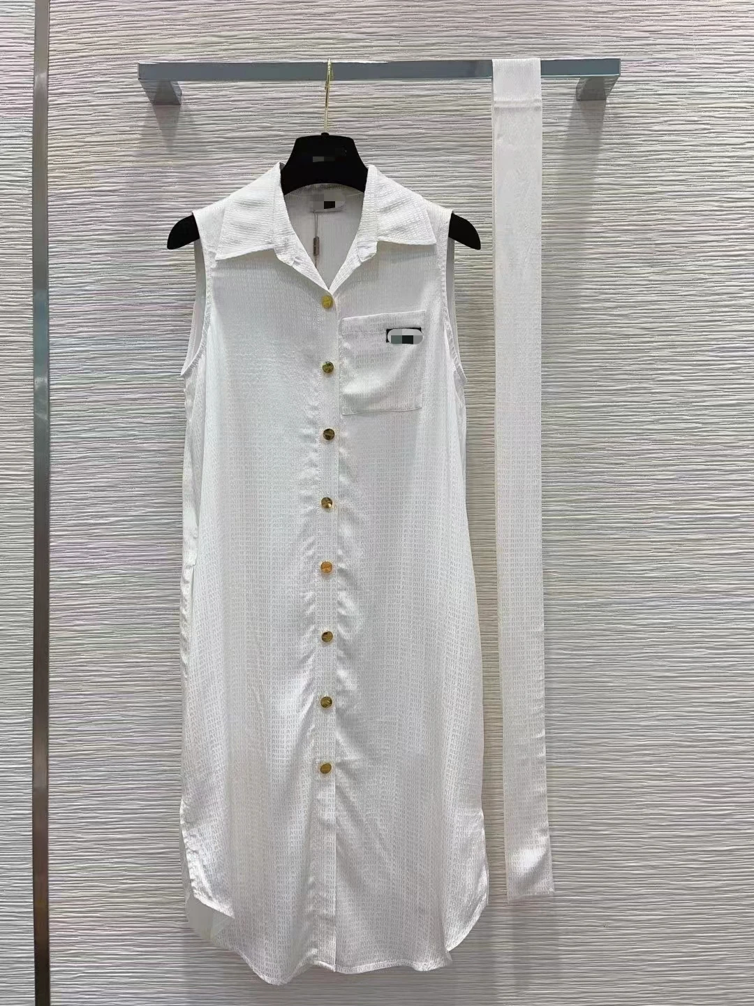 

S822 High quality New Fashion Women 2023 lady Dress Luxury famous Brand European Design party style dress