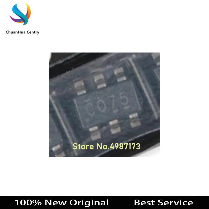 10 шт./лот SN74LVC2G07DBVR C075 SOT23-6 100% Новый оригинальный телефон