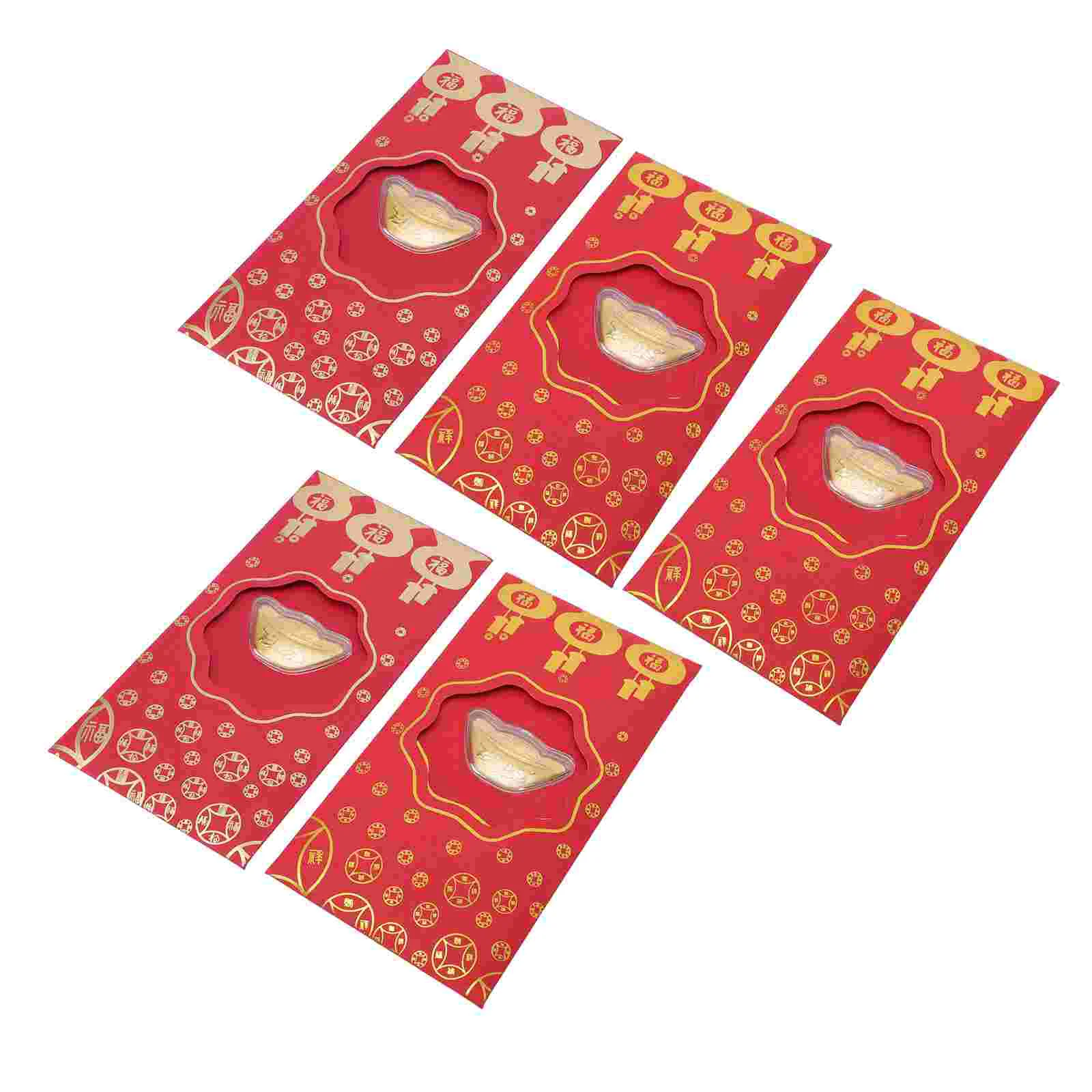 

Красные конверты, новинка на китайский год, конверт Бао, счастливые гонконгские пакеты 2022, карманный подарок на весенний фестиваль, Свадебн...