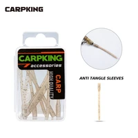 carpking anti tangle sleeves soft terminal tackle for carp fishing 10 pcs for carp for lead clips cover quick change swivel