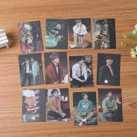 10set kpop new boys group cinema photo cards one for each of 7 members 3 random group cards lomo card photo card jimin suga