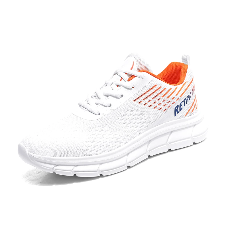 Мужские сетчатые кроссовки Нескользящие повседневные для бега амортизирующие