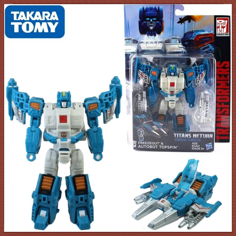 В наличии Takara Tomy Transformers G Series Titan Return D Class Topspin Collect Фигурка Аниме Робот Экшн Модели