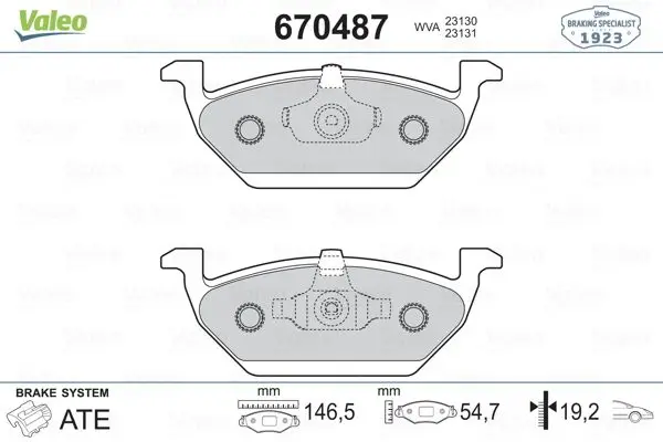 

670487 for ten brake BALATASI GOLF IV 97 BORA 98 POLO V 09 POLO V 09 POLO l 11 LT28-35 lt2828-46 96