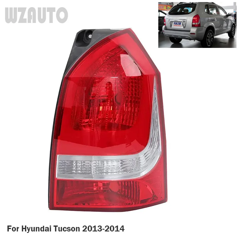 

Rear Bumper Tail Light Cover Tail Lamp Housing Brake Stop Indicator Lamp Without Bulb For Hyundai Tucson 2005-2012 2013-2014