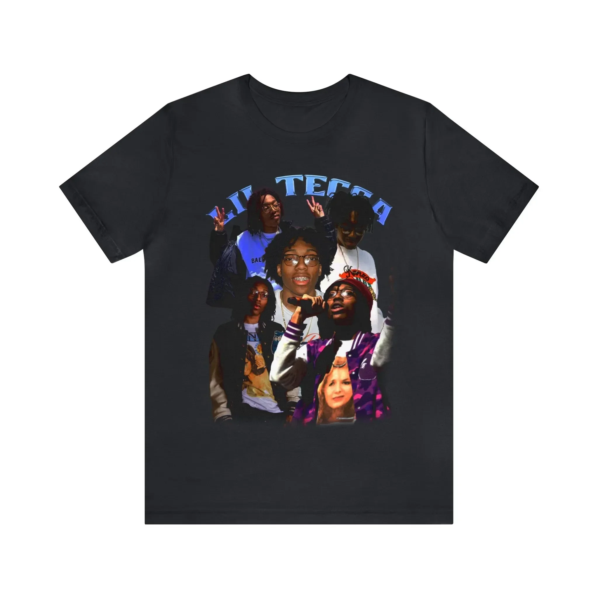 Фото Футболка We Love You Tecca Vintage из ультрахлопка для уличной моды, недорогой стильный наряд, повседневная одежда, стильный образ №1