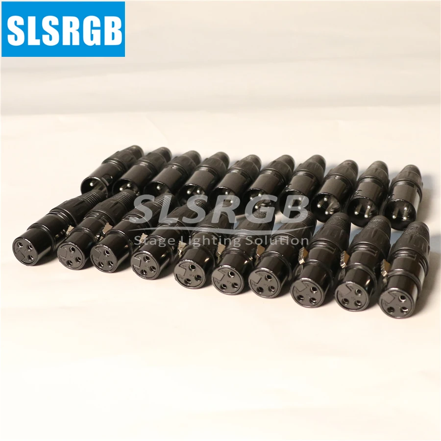 Разъем DMX XLR сбалансированный аудиокабель для микрофона мужской и женский