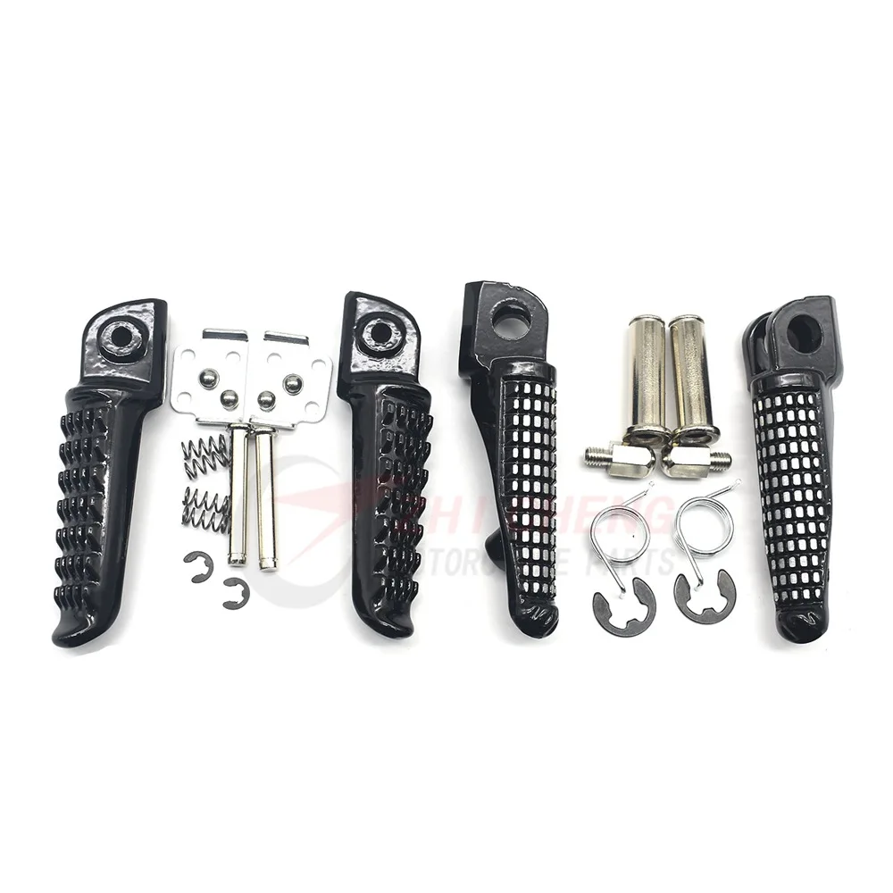 

Для Kawasaki Z750 Z800 Z1000 ER6F ER6N ZX-6R ZX-9R ZX-10R ZX-12R ZZR1200 GTR1400 ZZR1400 передние/задние подножки подножки