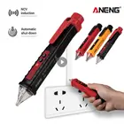 Электрический тестовый карандаш ANENG, настенный детектор напряжения переменного тока, тестер, ручка, светодиодный светильник, бесконтактное автоматическое питание