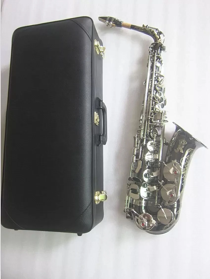 

Новый альт-саксофон JK SX90R Keilwerth черный альт-саксофон профессиональный музыкальный инструмент с искусственным звуком