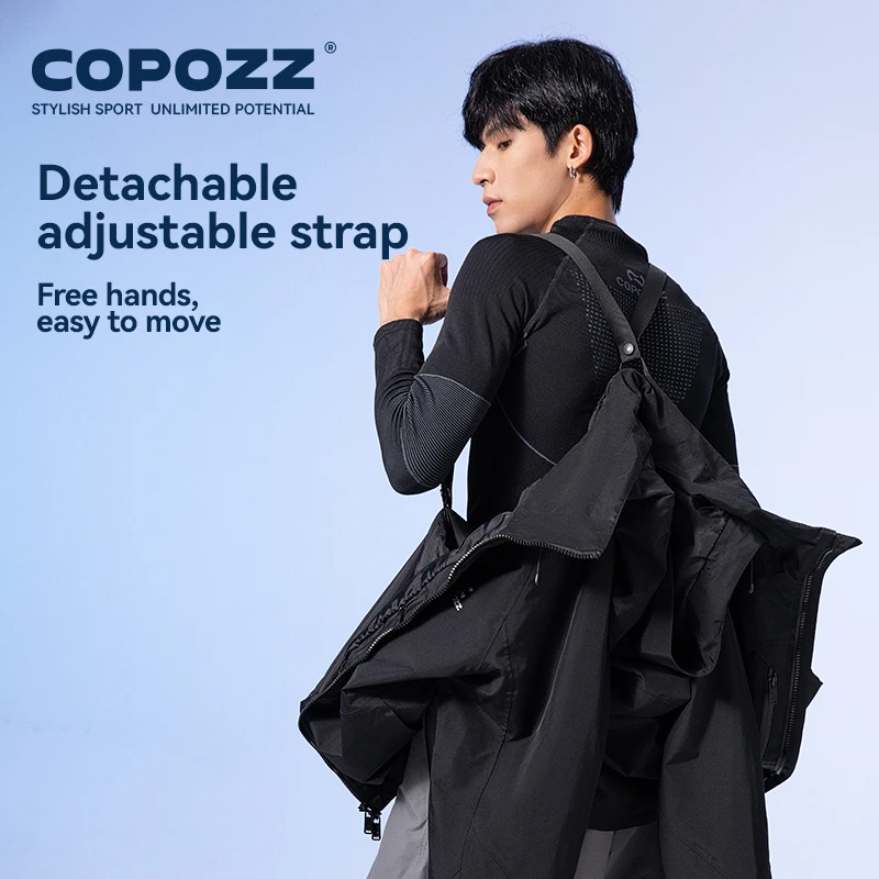 COPOZZ Taslan 3L лыжная куртка для сноуборда мужская и женская зимняя утепленная парка с