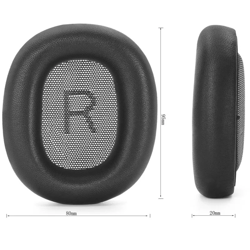 Фото 【БЫСТРАЯ ПРОДАЖА】Запасные амбушюры для Bang&Olufsen Beoplay H100 - Шумоизолирующие накладки из овечьей кожи, сменные детали №1