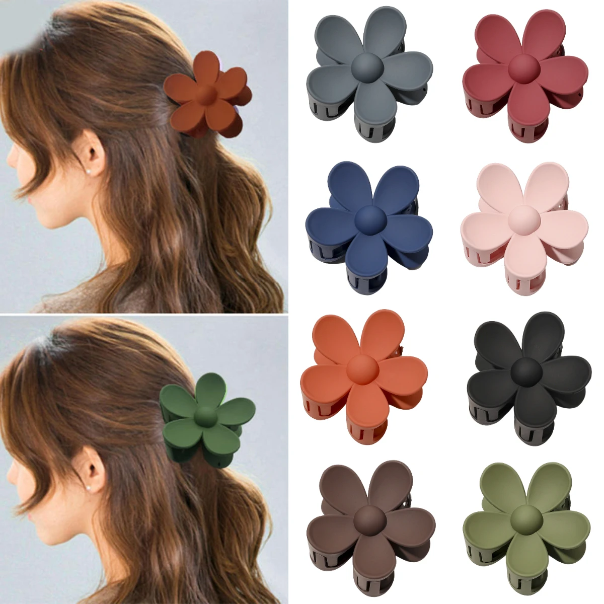 

Заколка для волос в форме цветка для женщин и девушек