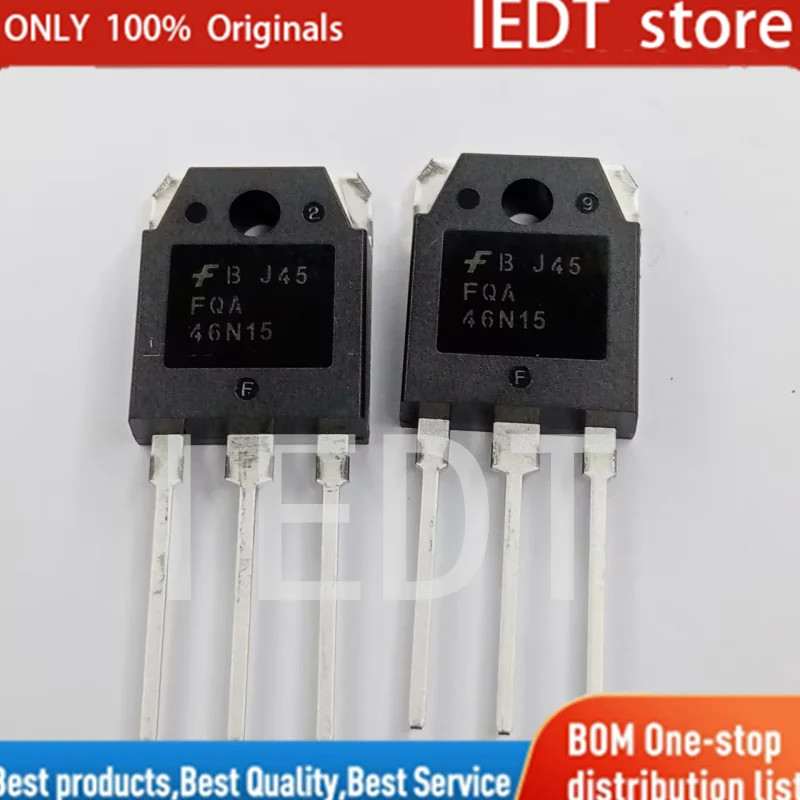 

10 шт./партия FQA46N15 46N15 TO-3P 46A150V 100% оригинал
