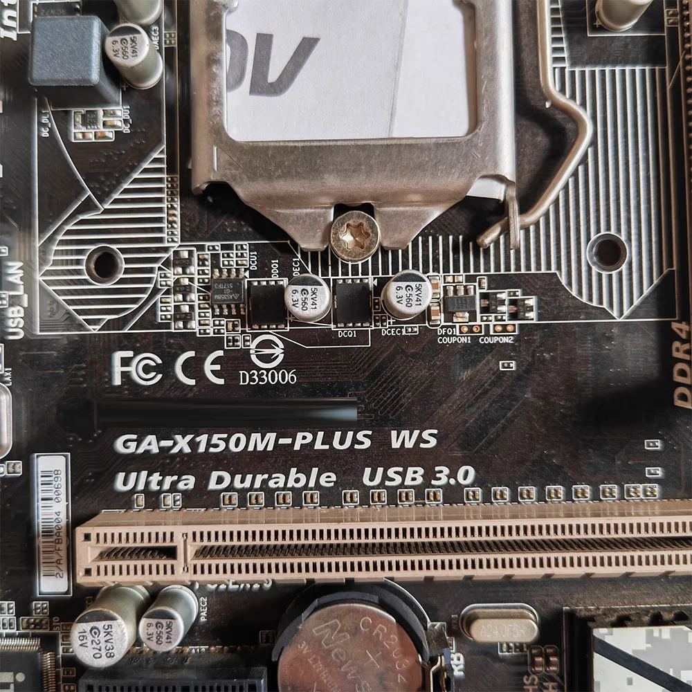 Для Giga-byte GA-X150M-PLUS WS все твердотельные материнские платы X150 поддержка памяти DDR4