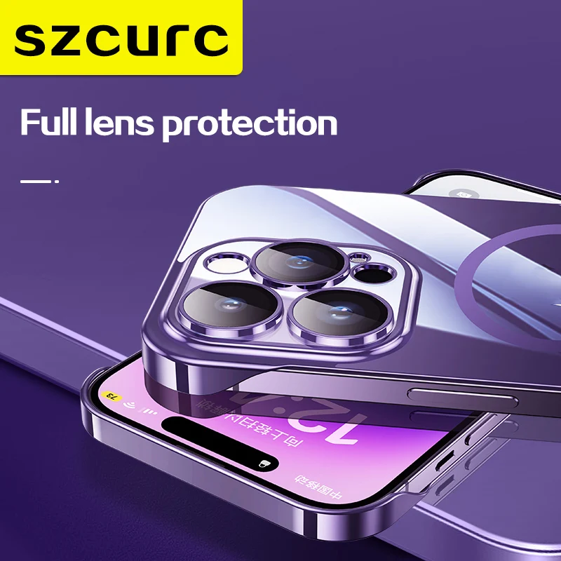 Ceny Nowość Bez Obramowania Magsafe Wysokiej Klasy Luksus Dla IPhone 14 Pro Max Etui Na Telefon 12 11 13 Ssanie Magnetyczne Ultra-cienka Torba Ochronna Kup Nowość Bez Obramowania Magsafe Wysokiej Klasy Luksus Dla IPhone 14 Pro Max Etui Na Telefon 12 11 13 Ssanie Magnetyczne Ultra-cienka Torba Ochronna