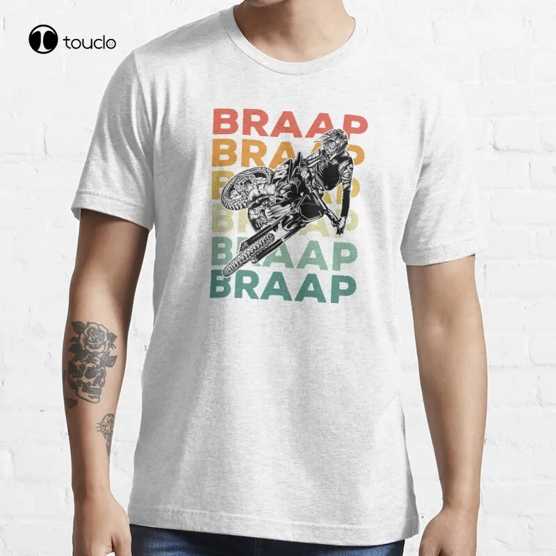 

New Dirt Biking - Braap T-Shirt Cotton Tee Shirt S-5XL Unisex