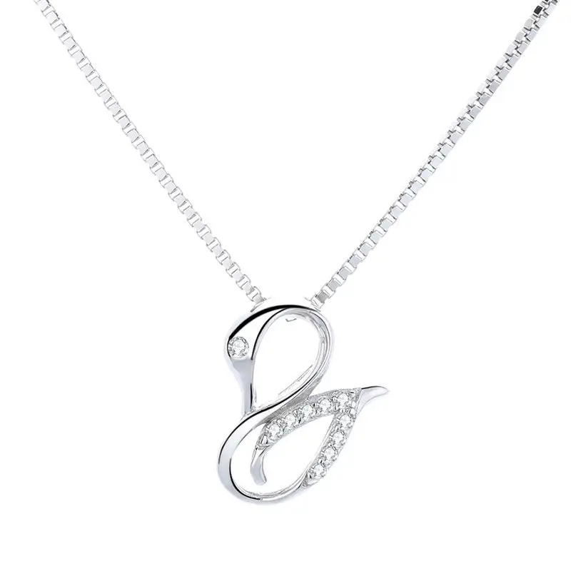 

Женское ожерелье из серебра 925 пробы, с цепочкой до ключиц