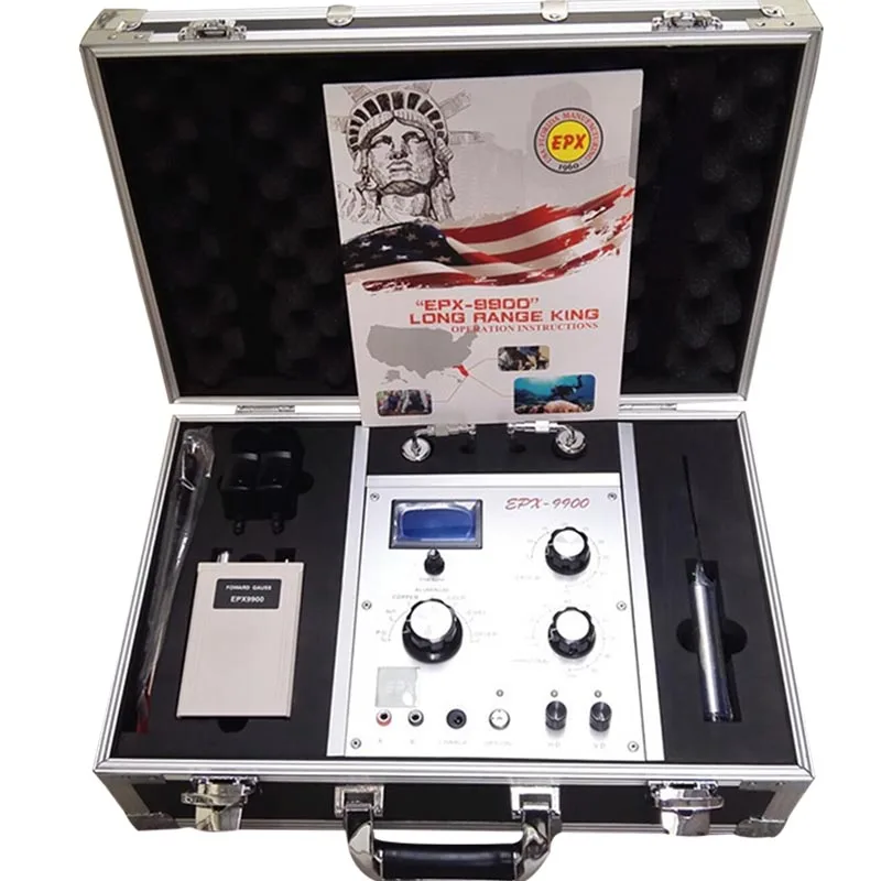 

EPX-9900 large depth and wide range underground metal detector molecular frequency scanner visible