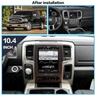 Автомобильный стерео-плеер для Dodge RAM 1500 2500 2013-2019 Android 9 Carplay радио плеер Автомобильный GPS-навигатор головное устройство Автомобильное стерео BT WIFI