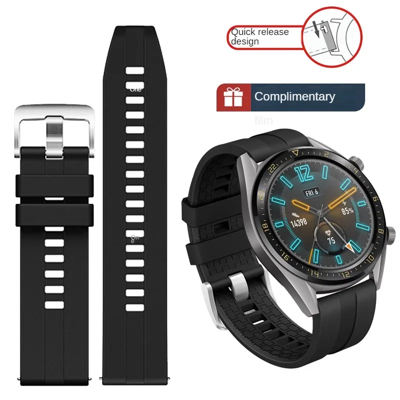 

Silicone Replacement Watch Band With Substitute Satch GT 2/3Pro Dynamic Model / Watch3 Buds/ Glory 2 Series 20/22mm
