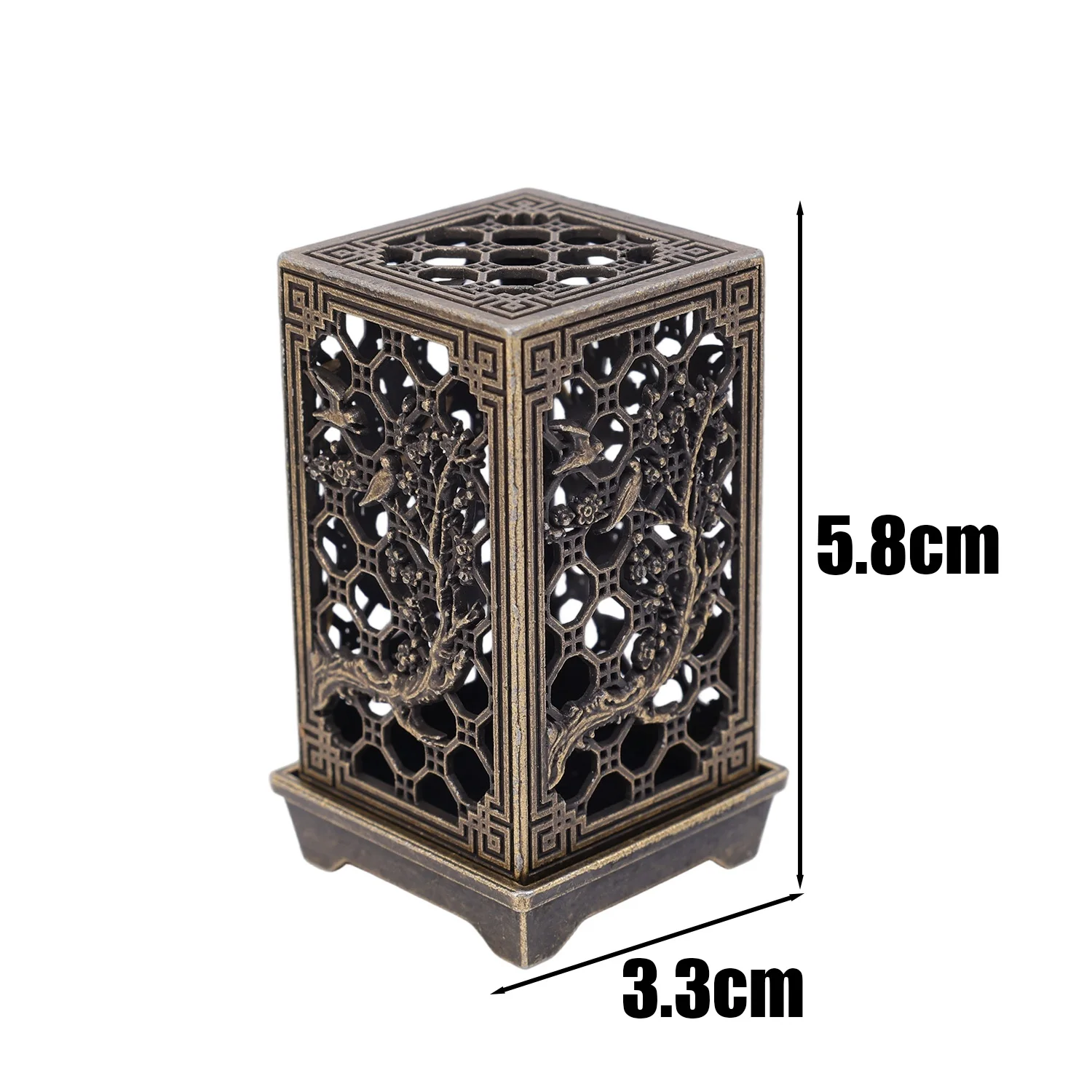 

Мини курильница из металла, античная бронза