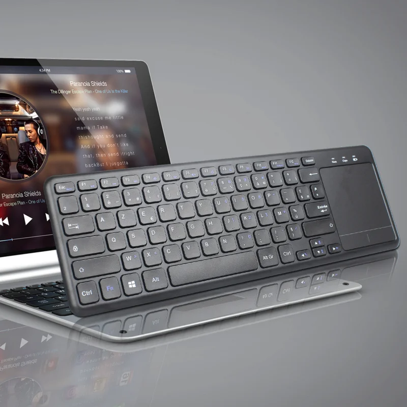 

2.4G Wireless Keyboard with Number Touchpad Mouse Thin Numeric Keypad for Android Windows Desktop Laptop PC Windows 10/8 TV Box