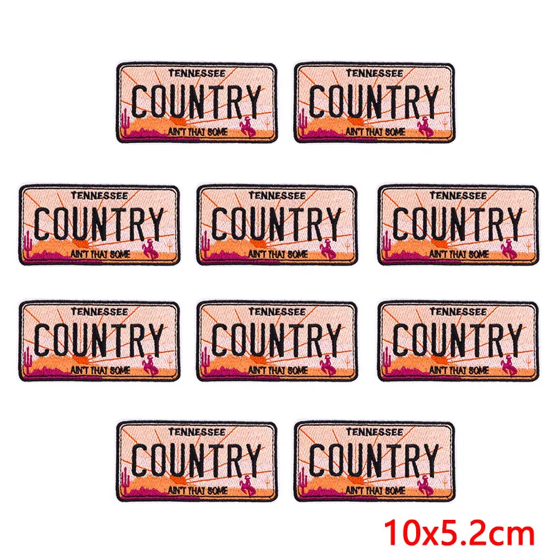 10 шт./партия нашивки с вышивкой в виде сердца