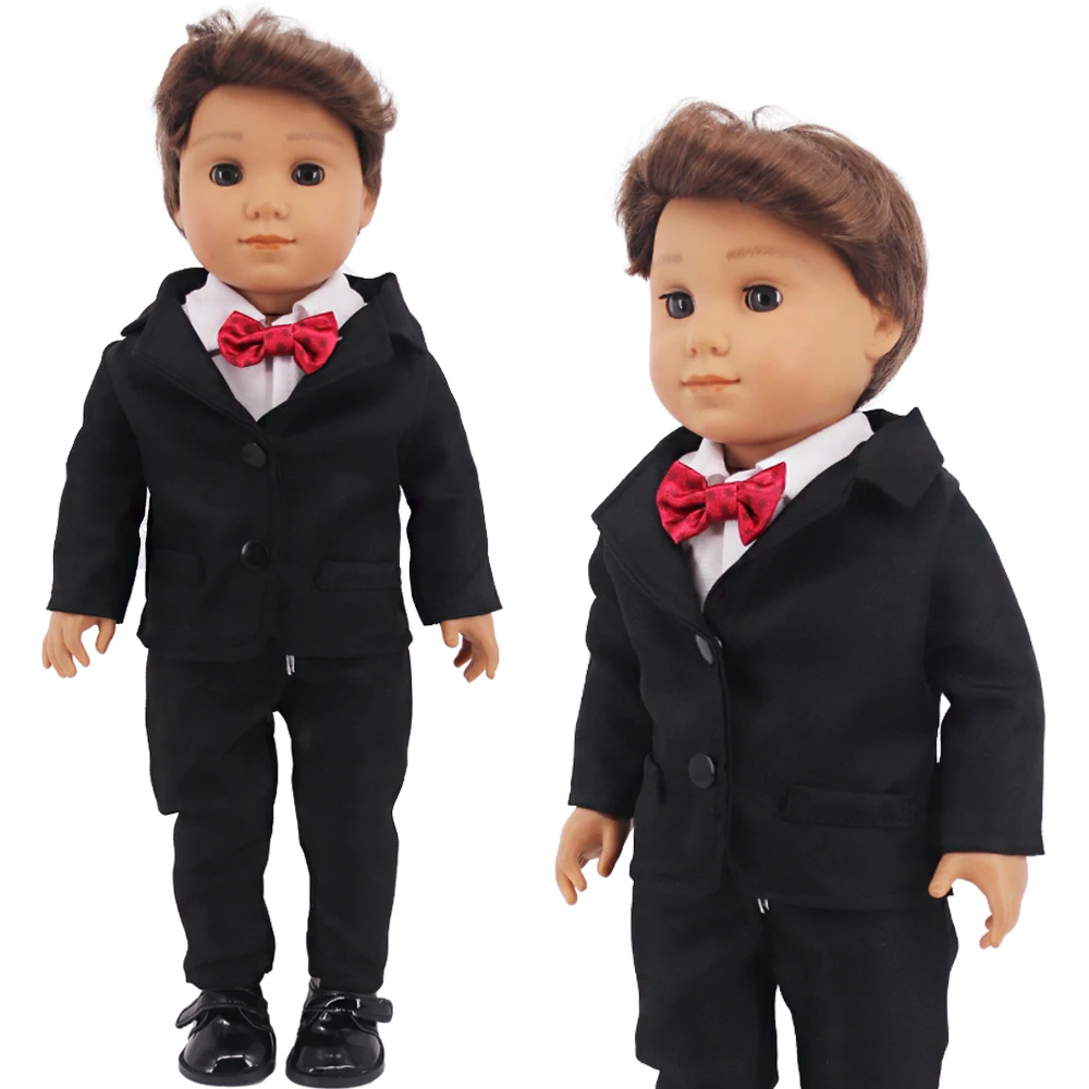Western-style Clothes Gentleman Suit For 18inch Logan Boy Do