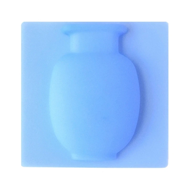 Волшебная силиконовая липкая ваза настенный холодильник для цветов и растений