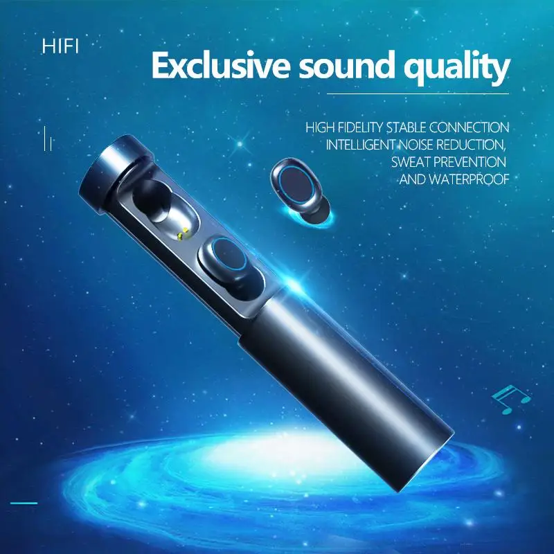 

N21 TWS HiFi Bluetooth Headset LED Display Smart Noise Reduction HD Bidirectional Clear Call Sweat-proof And Waterproof