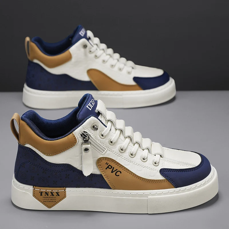 CYYTL Мужская обувь для скейтборда повседневные кожаные кроссовки модные уличные