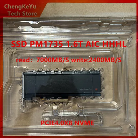 Серверный SSD Samsung PM1735 1.6T  PCIe 4.0X8 HHHL