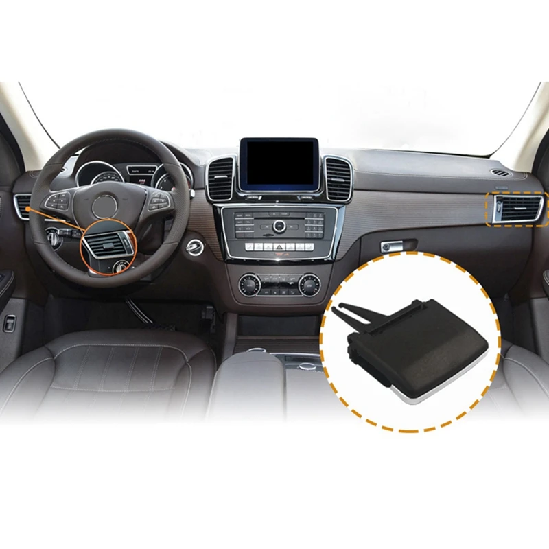 10 шт. передние левые и правые решетки вентиляционных отверстий для Mercedes Benz