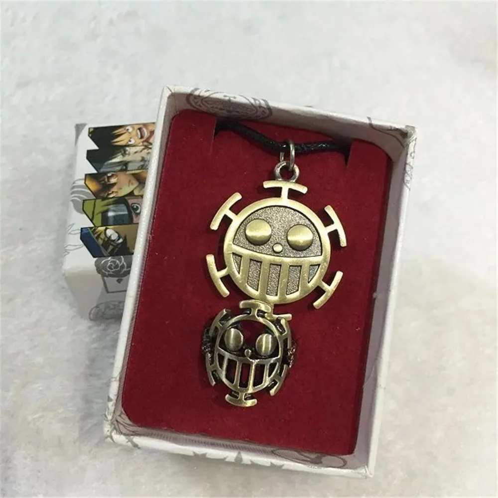 

Аниме One Piece Monkey D Luffy Roronoa Ace, модель экшн-фигурки, детские игрушки, кукла, косплей, ожерелье, кольца, подвеска, 2 шт./компл.