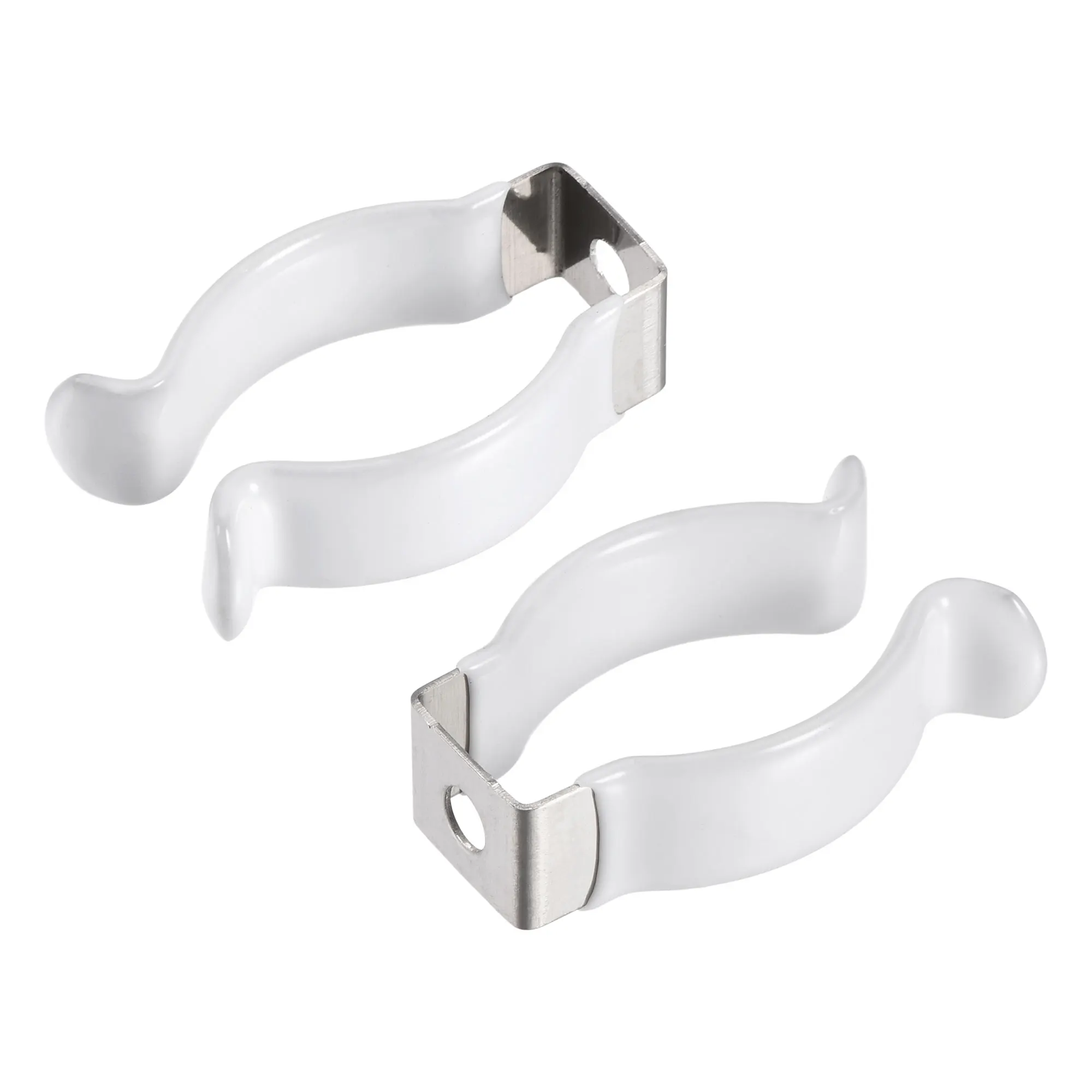 

uxcell T8 U Clips, LED Fluorescent Tube Holder Mounting Bracket Accessories Pack of 25