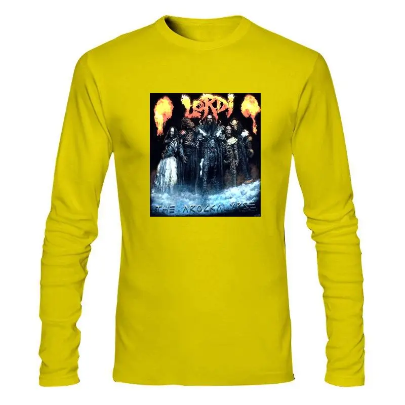 

Man Clothing Lordi The Arockalypse 2007 Tour Black T Shirt New Official Band Merch NOS Humorous Tee Shirt