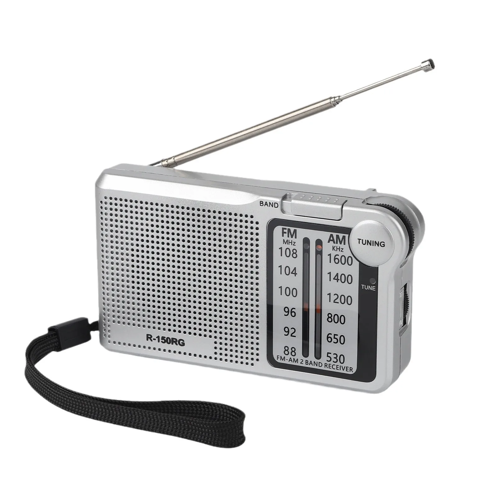 Фото Новый двухдиапазонный FM/AM карманный мини-радиоприемник с ручной настройкой. №5