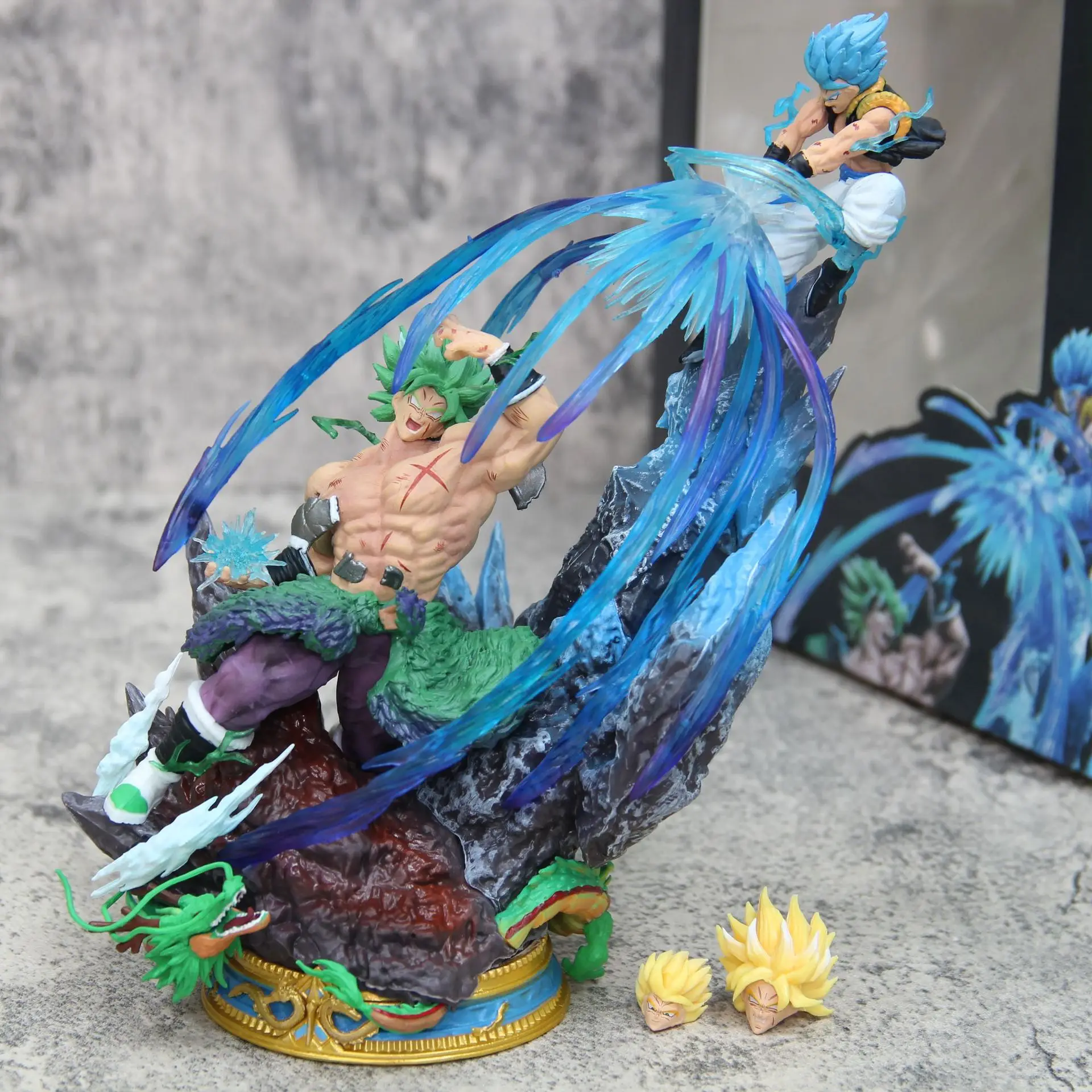 Специальное предложение фигурка Dragon Ball Gk Broly Vs Gogeta экшн-фигурки Broli коллекция