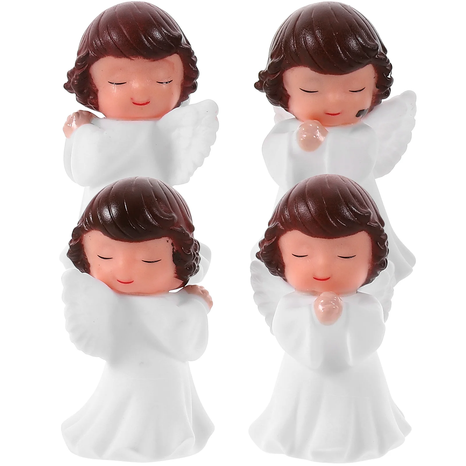 4 шт. моляющийся ангел-хранитель декор орнамент статуя ангелы игрушки для