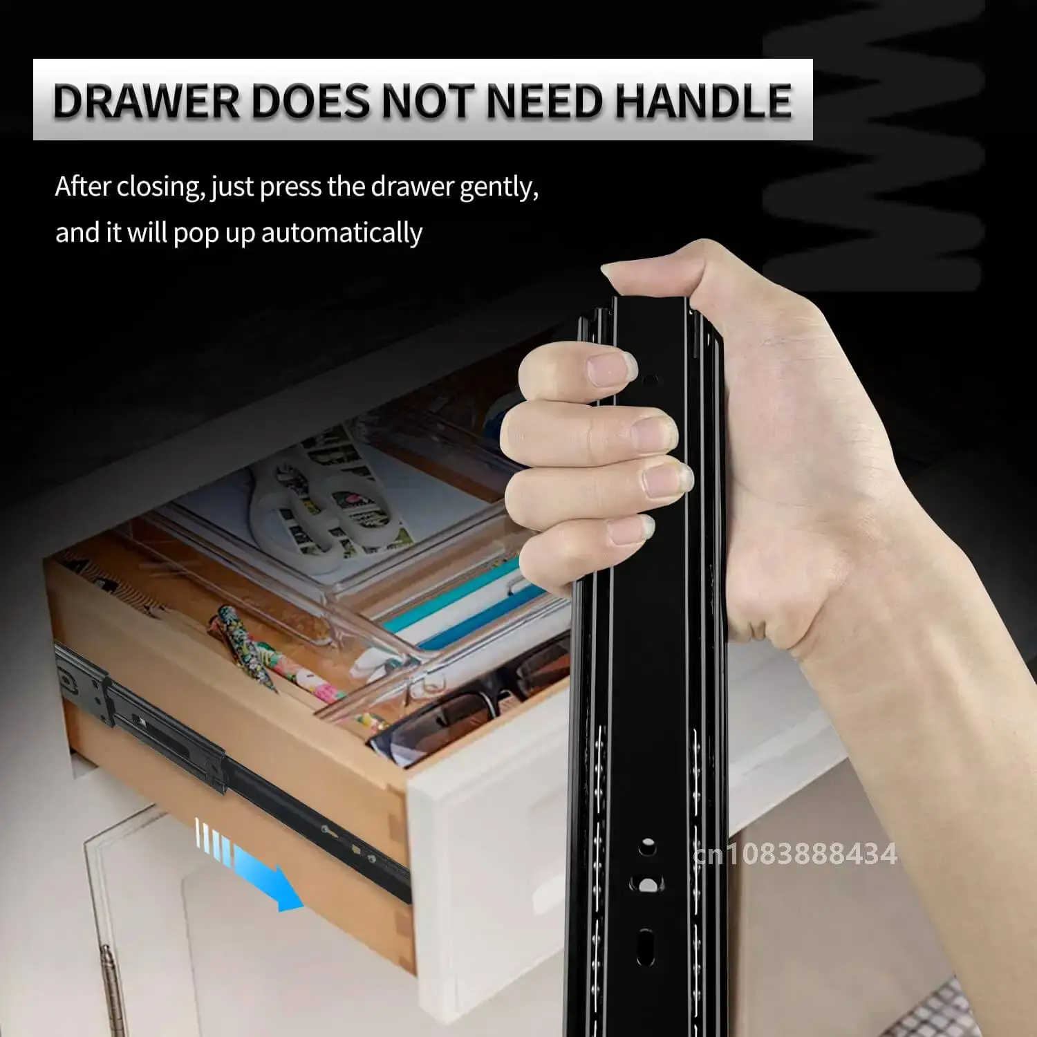 CXHIIA 100-фунт. 1 пара (2 шт.) Набор из оцинкованных/электрофоретических направляющих