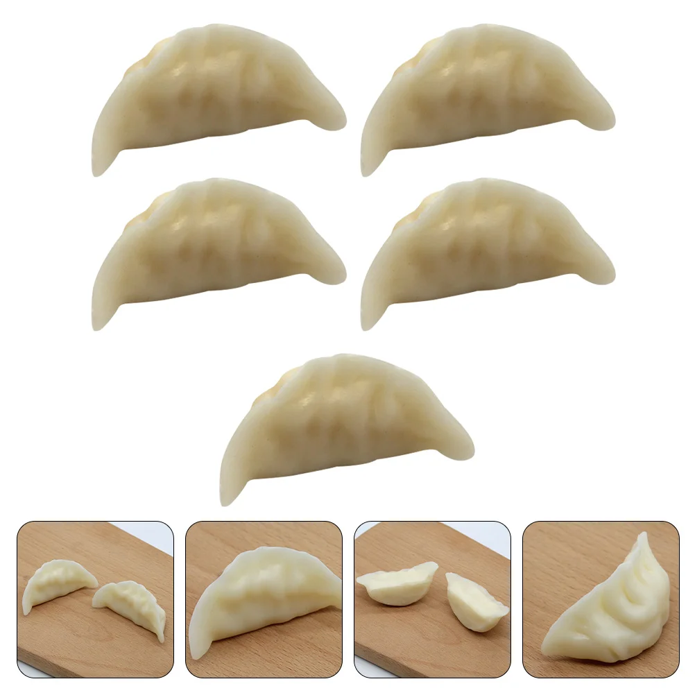 

Food Dumpling Play Kitchen Model Props Simulation Fake Decoration Artificial Toy Toys Photography Decor Pretend Lifelike