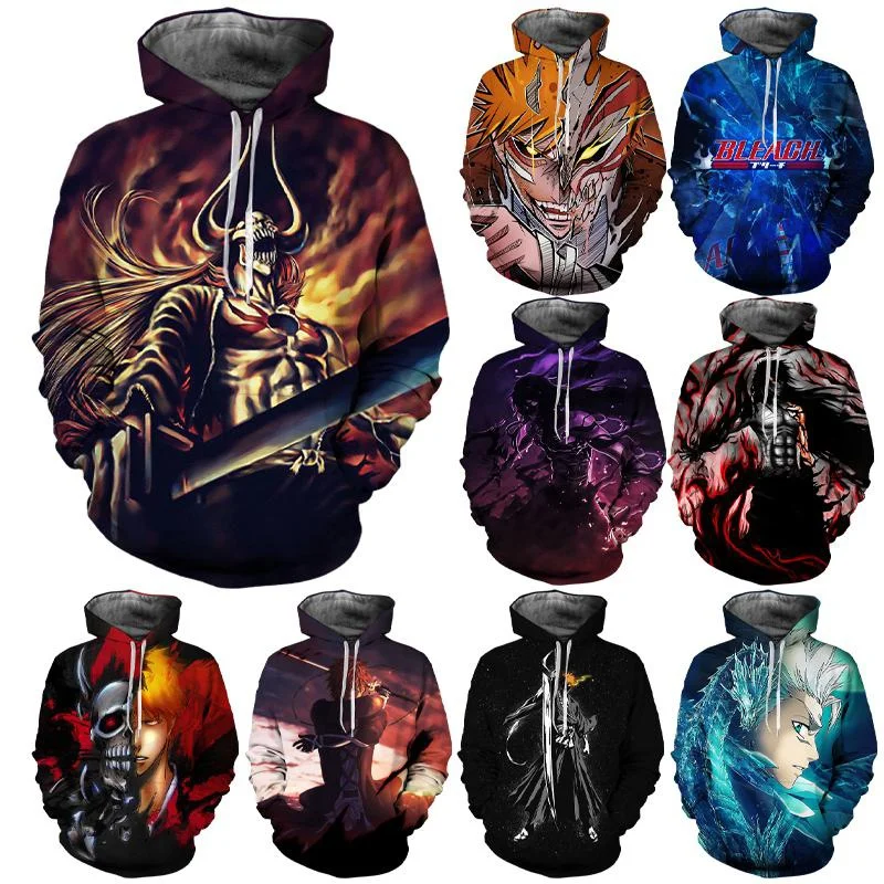 

Men's and Women's Hot Sale Anime 3D Print Fashion Samurai Hoodie Fashion Casual Oversized Personalized Harajuku Hoodie