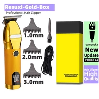2022 professional hair clipper rechargeable 0mm electric shaver beard trimmer men hair cutting machine beard barber hair cut