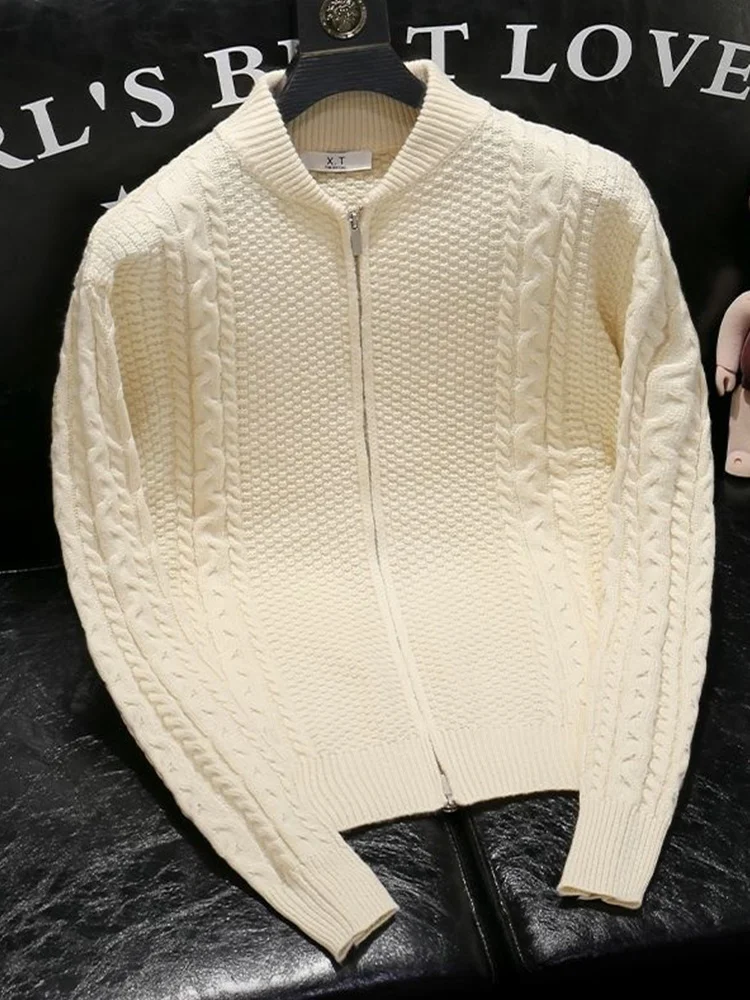 Осенне-зимний свитер верхняя одежда мужской повседневный вязаный кардиган