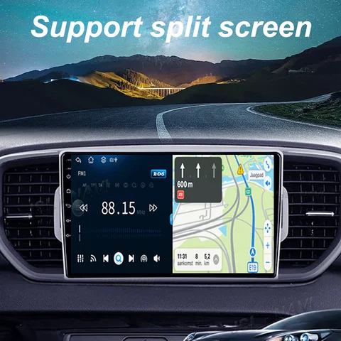 Android 14 Carplay 2K экран мультимедийный плеер для KIA Sportage KX5 2016 2017 2018 авторадио стерео 2din автомобильный радиоприемник
