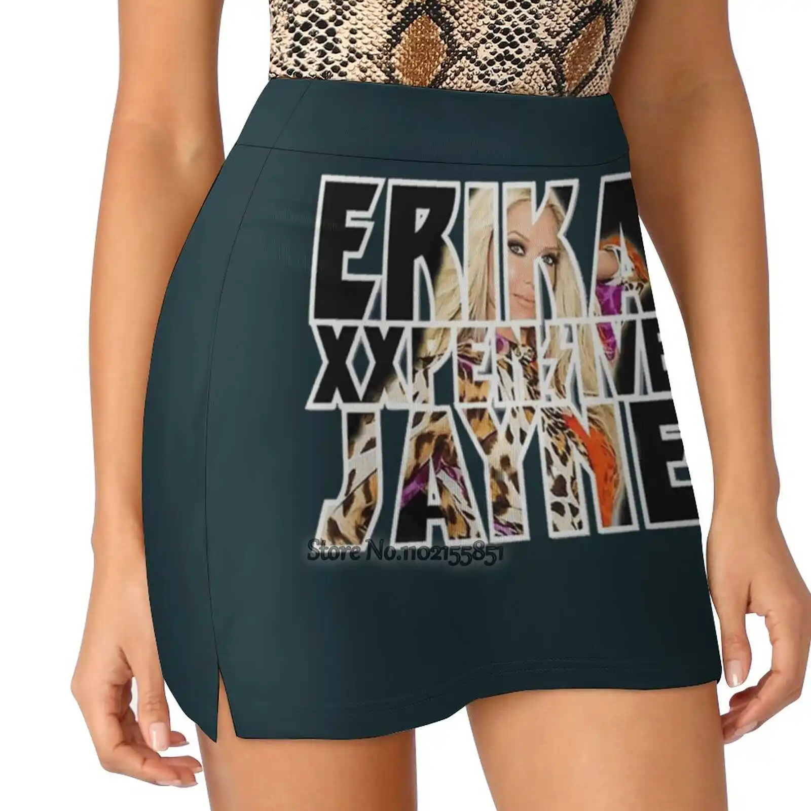 Hi Erika Xxpensive Women Sports Lining Skirt Tennis Dance Fitness Short Printed Skirts Dancing With Starsm The Pretty