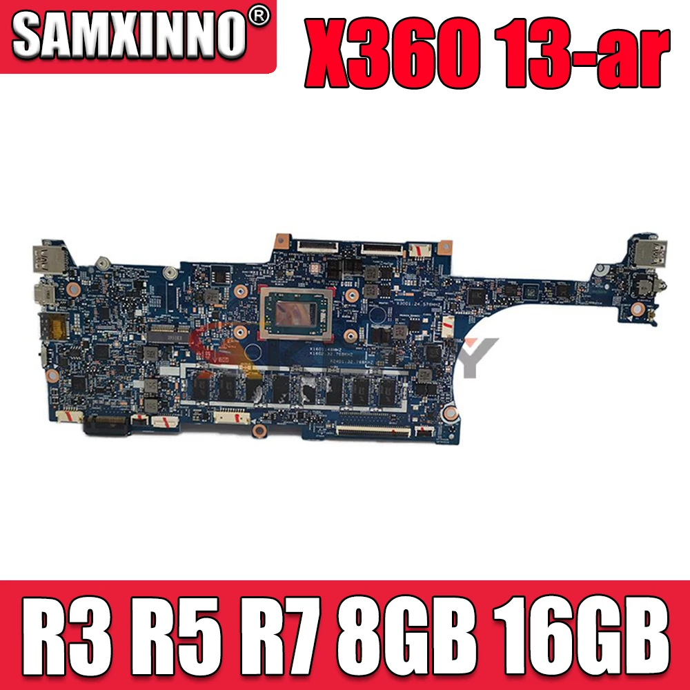 

For HP ENVY X360 13-ar laptop motherboard Mainboard with R3 R5 R7 AMD CPU 8GB 16GB RAM 18740-1 motherboard