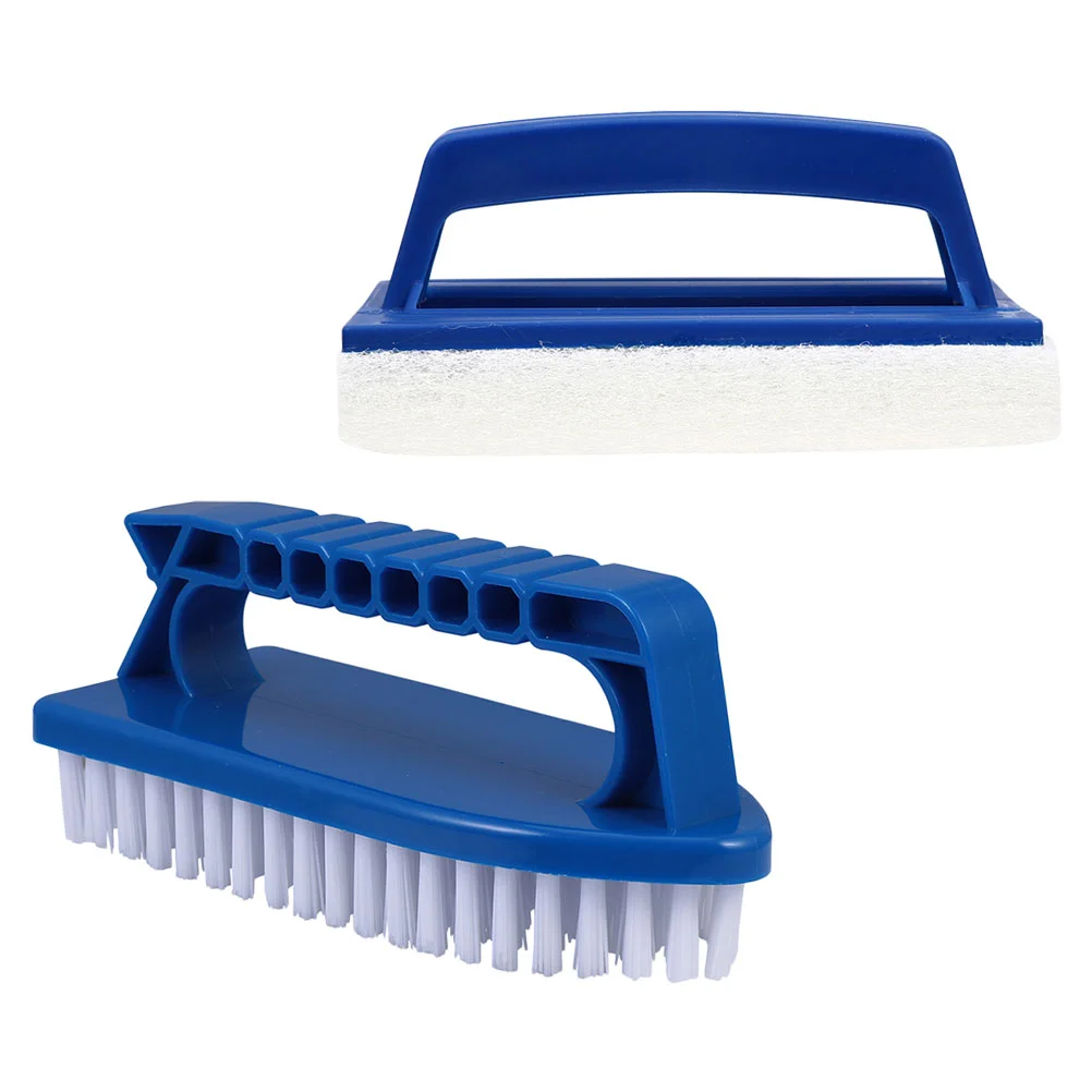 

2pcs Brushes Hot Tub Spa Brush Pool Cleaning Brush Nylon Pool Brush Pool Step Brush Swimming Pool Cleaner Swimming Pool Brush